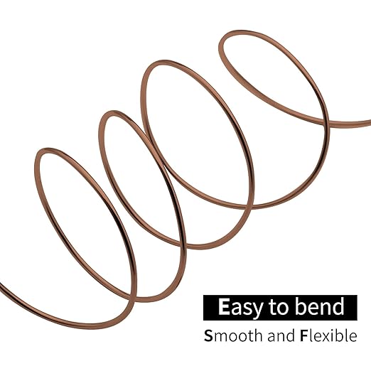 Bronze-4.0-Anodized Aluminum Bonsai Training Wire 250g Large Roll,Many Size to Choose,KSVZS Bendable Metal Wire for Crafts,Sculpting,Armature and Daily Use,Necessities for Family