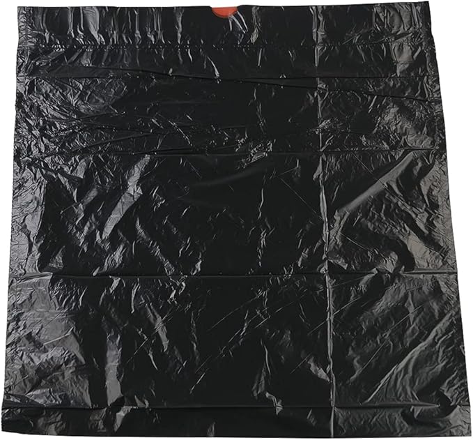 8 Gallons Drawstring Garbage Bags, Trash Bags, Black, 120 bags