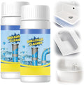 Sink & Drain Cleaner Powder, Quick Foaming Powder for Bathroom & Kitchen Dredging (2 pcs)