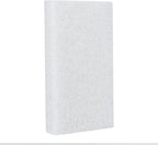 Restaurantware RW Clean 6 Inch x 3.5 Inch x 5.4 Inch Scouring Pads 1 With Handle Scrub Pads - Non Abrasive Heavy Duty White Nylon Scrub Pads For Cleaning For Cleaning Or Scrubbing