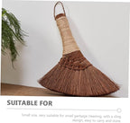 Palm Broom Desktop Broom with Dustpan Household Cleaning Accessory for Efficient Sofa and Bed Cleaning Ideal for Dust and Debris Removal in Home Environments