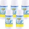 Sink & Drain Cleaner, Dodorado Drain Cleaner Powder, 3.9 oz Bottle, Sewer Pipe Maintainer for Kitchen, Bathtub, Shower Drains (5Bottles)