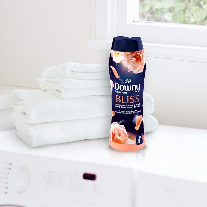 Downy Infusions in-Wash Scent Booster Beads, Amber Blossom, 14.8 Ounce