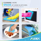 AIDEA Swedish Dish Cloth, 10PK, Swedish Dishcloths for Kitchen, Reusable Paper Towels Washable, Sponge Cloths Kitchen, Absorbent Dish Rags, Dish Towels Cloth, 7"x6"