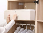iwill CREATE PRO Folding Breathable Underbed Storage Bins with Lids, Wardrobe Closet Clothing Blanket, Shoes, Toys Organizer Containers, Dark Gray, Pack of 2