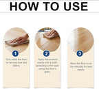 Floor Restore Cleaner & Polish | Multi-Surface Floor Restorer for Tile, Shine Wood, Laminate, Vinyl, Bamboo | Flooring Protection & Shine Enhancer, 150ML(2)