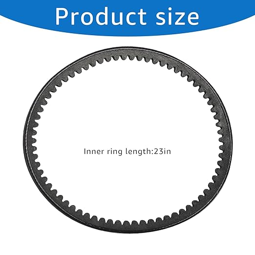 22773 Drive Belt Compatible with Earthquake Victory Tillers 24598, 29409 and 29702, 6015V CRT 26" Belt 4XLA, and CountyLine CRT 20969 and 31315 Rear Tine Tillers