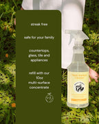 Steve's Cleaners Plant-Based Multi-Surface Cleaner – Streak & Residue-Free All-Purpose Cleaning Spray – Non-Toxic, Ammonia-Free, Safe for Kitchen, Bathroom, Counters & More – 32 oz (Pack of 3)