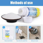 2026 Upgraded Sink and Drain Cleaner, Multi-functional Powerful Pipe Unclogging Agent Drains Cleaner Fast Foaming for Kitchen Toilet and Pipes Cleaning Tool (1Set)