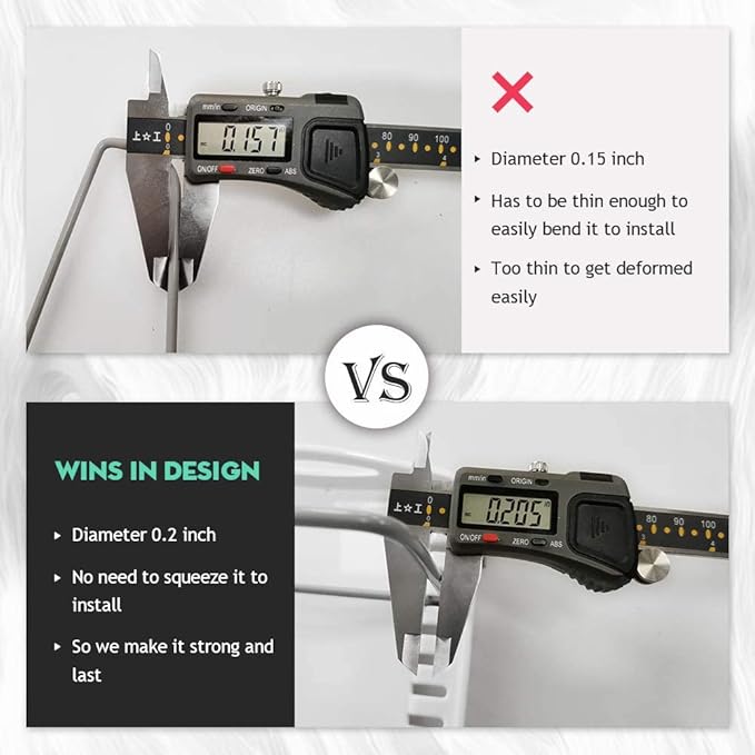 EVERIE Adjustable Bakeware Organizer Pot Lid Holder Rack for Pots, Cake Molds, Cutting Boards, Mats, Cookware, GS02SS, 7.7'' Deep by 12.6'' to 21.5'' Wide