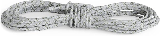 Patio Umbrella Cord Line Rope Heavy Duty Replacement String Green Dot (20 FT)