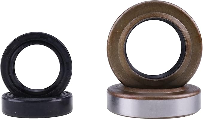 JZGRDN 2 Set Tiller Wheel Axle Seals & Tine Oil Seals GW-9618 GW-9602 GW-9621 GW-9601 Compatible with Troy Bilt Horse Tillers