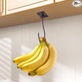 Self-Adhesive Banana Hooks, Foldable Magnetic Hanger Under Cabinet, Sturdy Metal Banana Holder for Kitchen, Space-Saving Design to Keep Bananas Fresh 1 Pieces Bronze