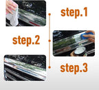 60ml Heavy Chrome Metal Polish Cream with Sponge,Multi-Purpose Stainless Steel Hardware Heavy Polish Renovation and Restoration Paste (5PCS)