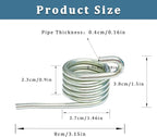 Water Press Spring Replacement,Side-Press Wringer Torsion Springs for Commercial Mop Bucket Stainless Steel Mop Storage Pail Spring,Heavy Duty Combo Business Mopping Buckets Accessories (2 Piece)