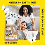 Molly's Suds Baby Liquid Laundry Detergent | Removes Formula, Poop & Spit-Up Stains | Extra Gentle for Infants, Babies, Toddlers (Sweet Baby Shea, 200 Loads)