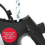 SINGER SteamCraft Plus 2.0 Steam Iron (1800W) | Steamer with Stainless Steel Plate, OnPoint Precision Tip, Vertical Steam, Auto Shutoff & 300ml Tank Capacity - Black