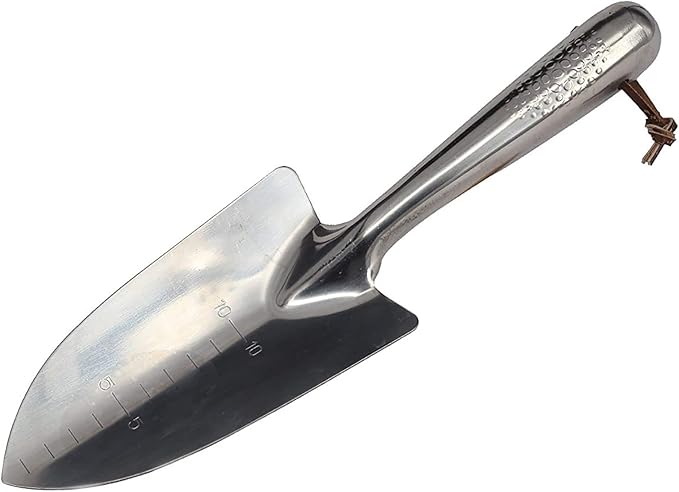 Prudance Creative Calibration Gardening Yard Stainless Steel Trowel Shovel Spade 11"