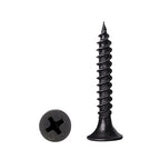 400 pcs Wood Screws, Drywall Screws, Cabinet Screws, Coarse Tooth Drywall Screws, Phillips Flat Head Self-Tapping Screws for Various Woodworking Repairs and DIY Projects #6 x 1''(25 mm)