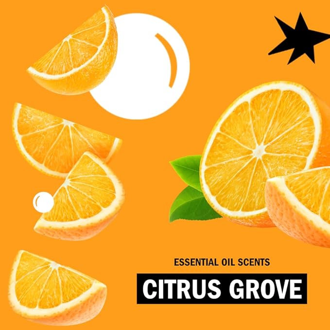 Molly’s Suds Fabric Softener Liquid for Sensitive Skin | Vinegar-Powered, Infused with Essential Oils | Fights Static, Reduces Wrinkles, Deodorizes | Citrus Grove, 50 Loads