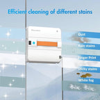 Mamibot W120-DP Window Cleaning Robot for High-Rise Glass - 3200Pa Strong Suction, Multiple Cleaning Modes,4 Water Spray Nozzles,Edge Detection Technology,App&Remote Control(Blue)