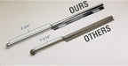 12" Valet Rod Standard for Closet Polished Chrome PC Metal