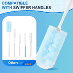 10 PCS Disposable Dusters Refills Compatible with Swiffer,Bulk Heavy Duty 360 Degree Duster Replacement Head for Blinds Ceiling Fans and Furniture Dusting