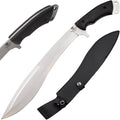 Snake Eye Machete with Heavy Duty Construction-Ergonomic Non-Slip Handle and Belt Sheath for Gardening, Land-Management, Bushcraft, Hunting and Outdoor