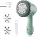 Fabric Shaver, Lint Remover for Clothes, Electric Lint Shaver with 6-Leaf Blades, Sweater Shavers to Remove Pilling for Clothing, Couch, Furniture, Fuzz, Lint Ball, Pillings, USB Rechargeable
