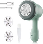 Fabric Shaver, Lint Remover for Clothes, Electric Lint Shaver with 6-Leaf Blades, Sweater Shavers to Remove Pilling for Clothing, Couch, Furniture, Fuzz, Lint Ball, Pillings, USB Rechargeable