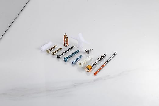 Multi-Purpose Wall Anchor Set 367PCS, Drywall Anchor kit-for Aluminum, Iron, Wood, Drywall, Concrete Walls, Brick Walls, Hollow Walls