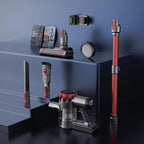 S3 Cordless Vacuum Cleaner, 45kPa Powerful Vacuum Cleaners for Home, 55-Min Runtime Rechargeable Stick Vacuum, Self-Standing, for Pet Hair Carpet Hard Floor, LED Display