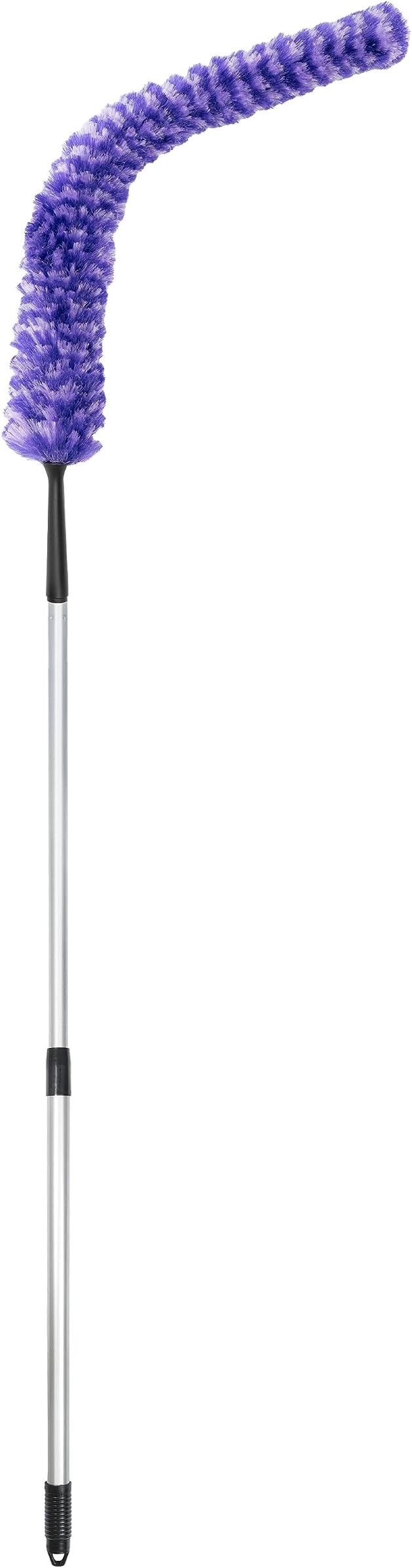 Fuller Brush Furry Wand Duster - 30" Netted Fiber Cleaner - Bendable Hand Sweeper Cleans Dust Dirt Lint & Cobwebs on Window Blinds Shelves Counters & More