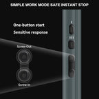 STREBITO Electric Screwdriver 155 in 1 Mini Electric Screwdriver Set, Max 5 N.m, 140 S2 Magnetic Bits, 3 Torque Settings, 650mAh Power Screwdriver Cordless Rechargeable, Repair Tool Kit for PC Phone