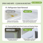 lon Kitchen Cleaner Stain Remover Spray, Kitchen Multi-purpose Foam Cleaner Spray, Kitchen Oil Stains Cleaner for Appliance, Oven, Stove, Range Hood (120ML)