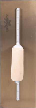 MARSHALLTOWN Curry Style Trowel, 16x5 Inches, Ideal for Plastering and EIFS, Made in the USA, 104CST