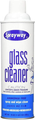 Sprayway Glass Cleaner Ammonia Free, Streak Free, Blue