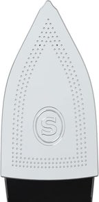 SINGER SteamCraft Plus 2.0 Steam Iron (1800W) | Steamer with Stainless Steel Plate, OnPoint Precision Tip, Vertical Steam, Auto Shutoff & 300ml Tank Capacity - Black