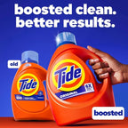 Tide Liquid Laundry Detergent, Original Scent, 80 fl oz, 64 Loads, Boosted Clean Even in Cold Water with Concentrated Washing Soap