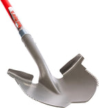Radius Garden 23211 Root Slayer Round Head Shovel XL, Red
