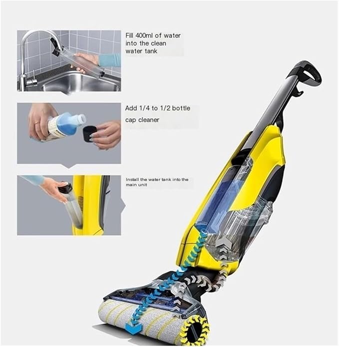 Fabric Fabric Sofa Carpet Curtain Cleaner。Compatible For Karcher BD 50/70。Commercial Upright Vacuum Cleaners 500ml（16.9 Fl Oz）. Carpet Cleaning Solution(1pcs)