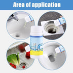 2026 Upgraded Sink and Drain Cleaner, Multi-functional Powerful Pipe Unclogging Agent Drains Cleaner Fast Foaming for Kitchen Toilet and Pipes Cleaning Tool (3Set)