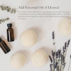 Wool Dryer Balls Laundry Reusable Wool Balls for Dryer Organic Premium New Zealand Wool Natural Fabric Softener Reduce Clothing Wrinkles Drying Clothes Faster Eco-Friendly 3 Pack XL