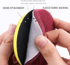 Utoolmart 5 Inch Scrubber Scouring Pads Scuffing Disc Hoop and Loop Surface Conditioning Disc Red 6Pcs