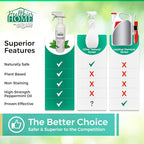 CHOMP! Bed Bug Spray, 3 Pack, Travel Size, Natural, Plant Based Bed Bug Killer, Insect & Pest Control for Home and Hotels for Ants, Bed Bugs, Spiders, Dust Mites, Flys, Peppermint Scent, 3.4 Fl Oz
