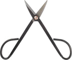 BambooMN 7.2" Black Bonsai Trimming Shear - 1 Piece