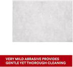Scotch-Brite 7445 Light Cleansing Hand Pads, 6 in x 9 in, White, Ultra Fine Abrasive, 20 Pads/Box, Non-Scratch Pads for Delicate Cleaning & Finishing Tasks
