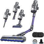 650W Cordless Vacuum Cleaner, 45KPA Suction Power, 70-Minute Runtime, Handheld & Foldable Design, Ideal for Pet Hair, Carpets, Hardwood & Bare Floors – Premium Home Cleaning Solution