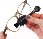 CarbonKlean Peeps Glasses Cleaner - for Eyeglasses, Reading Glasses, and More - Lens Cleaner with Carbon Microfiber Tech - Injected Pink - 1 Count
