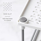 YouCopia UpSpace Cabinet Box Organizer, Adjustable Kitchen Pantry Shelf for Plastic Wrap and Foil Storage, Small Classic Edition